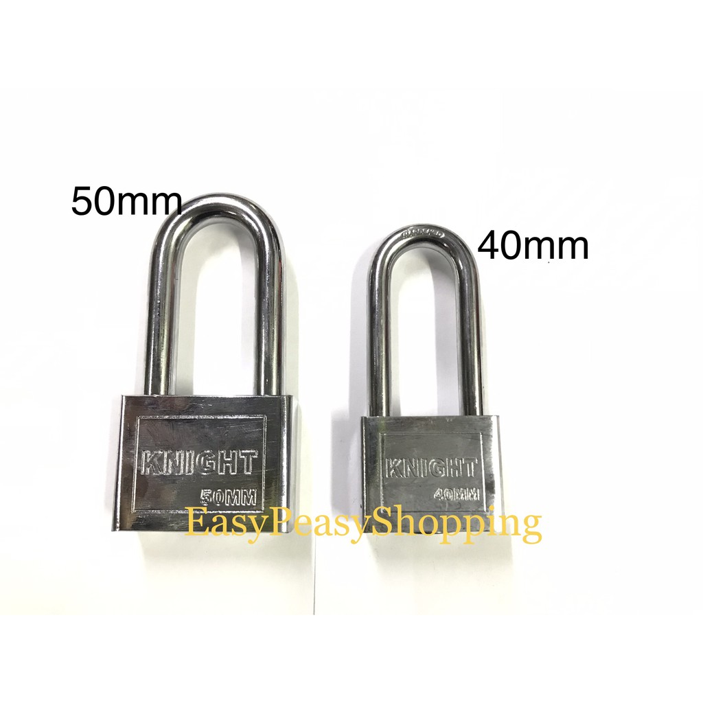 Knight Security Padlock Long 40mm 50mm Mangga Panjang Mangga Kunci Pintu Ready Stock Shopee Malaysia