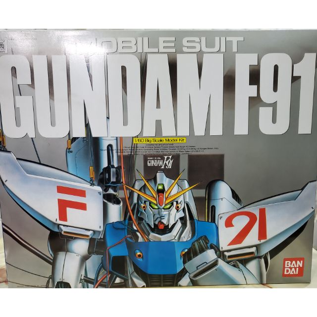 Gundam F91 Bandai 1 60 Scale Mib Shopee Malaysia