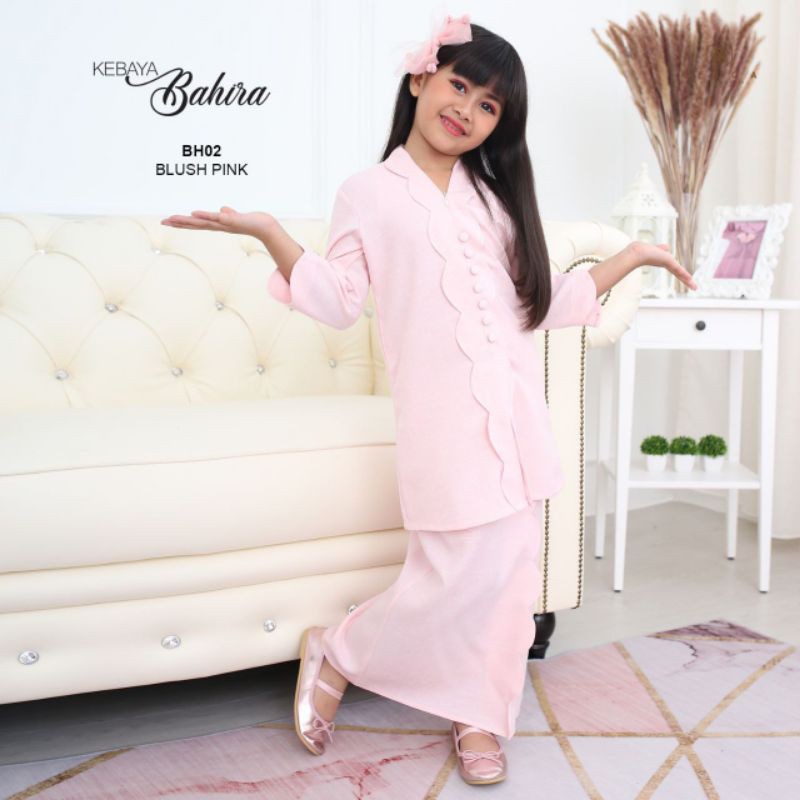 REYQA EXCLUSIVE - KEBAYA BAHIRA KIDS KANAK-KANAK KEBAYA LOOSE MODEN