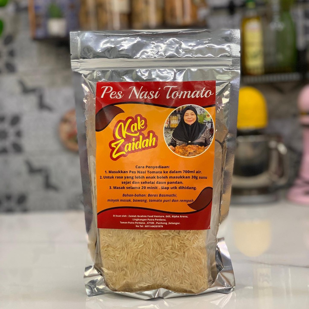 Pes Nasi Tomato Kak Zaidah Shopee Malaysia