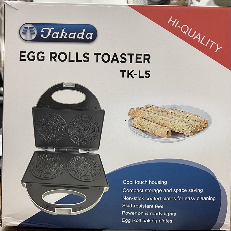 Takada Egg Rolls Toaster TKL5 Shopee Malaysia