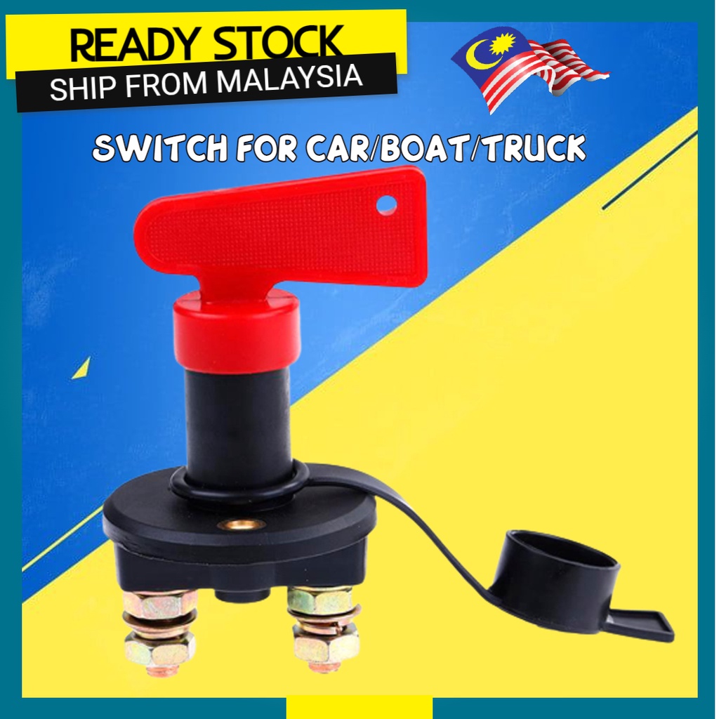 Ready Stock 1224v Car Battery Switch Power Isolator Cut Off Kill