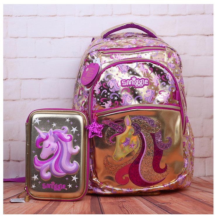 gold smiggle backpack