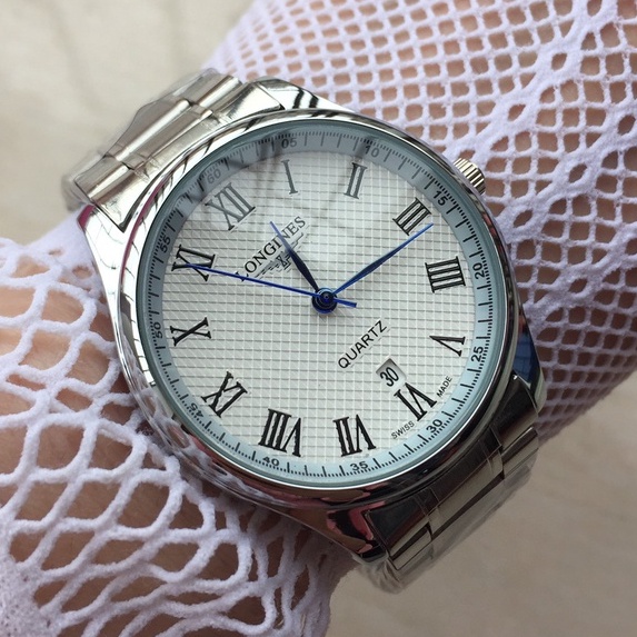 *** 99% OFF ***LONG.INGS men watches Luxury Fashion Watch Stainless Steel Waterproof Business Watch jam tangan lelaki