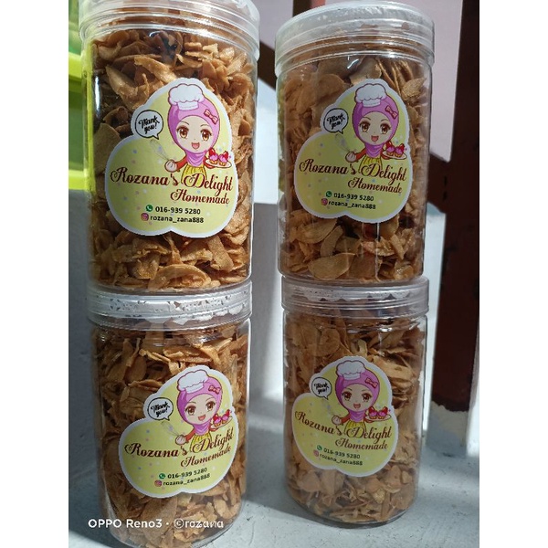 Garlic Crispy Health Snacks 200g | Shopee Malaysia