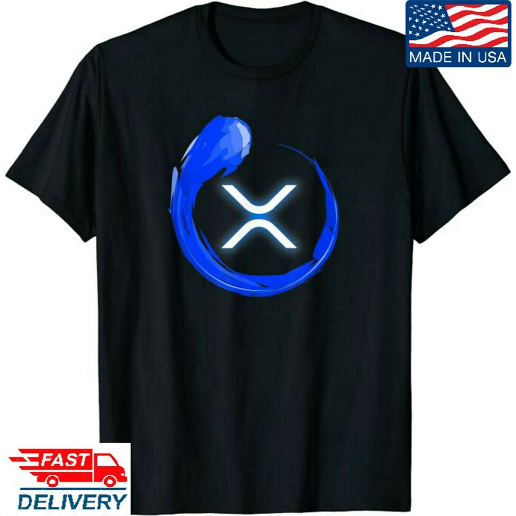 Xrp Merchandise Personality Custom Gift Blockchain Crypto T-Shirt, Ripple Xrp Tshirt