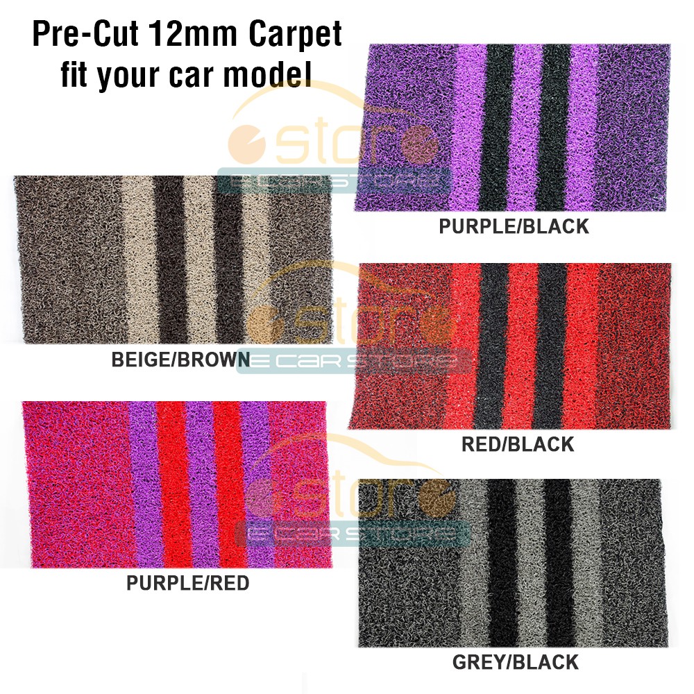 12MM Customized PRE-CUT PVC Coil Floor Mat Anti Slip  12MM Customized PRE-CUT PVC Coil Floor Mat Anti Slip