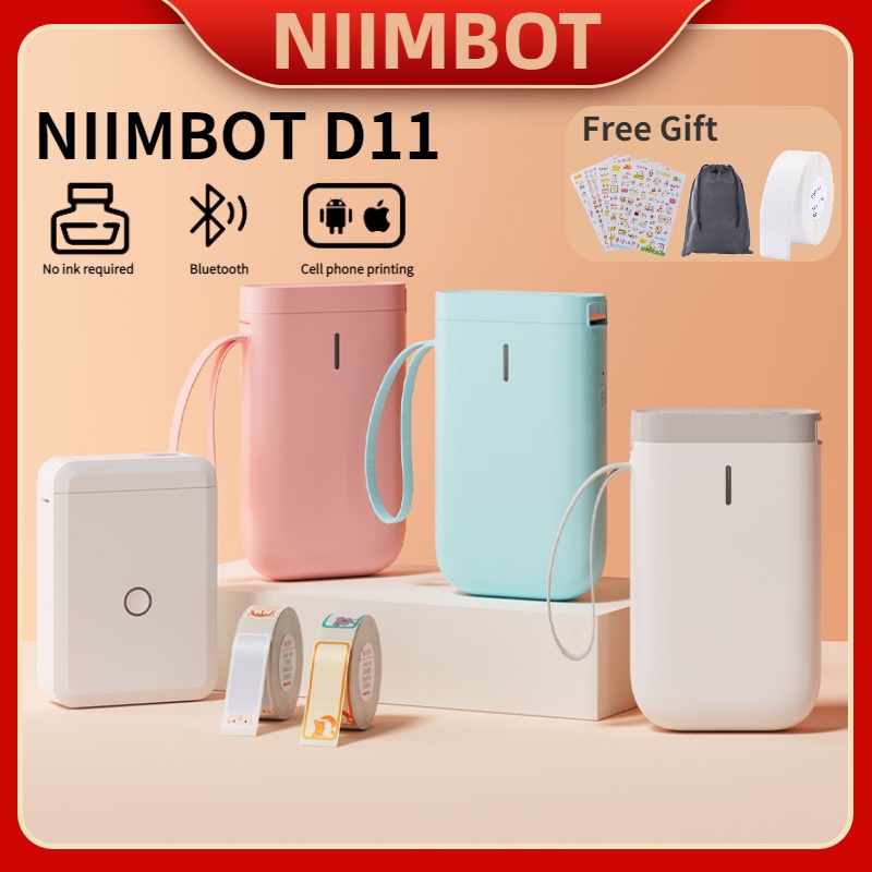 Niimbot D11 Portable Label Printer Calbe Label Maker Tape Nimbot D11
