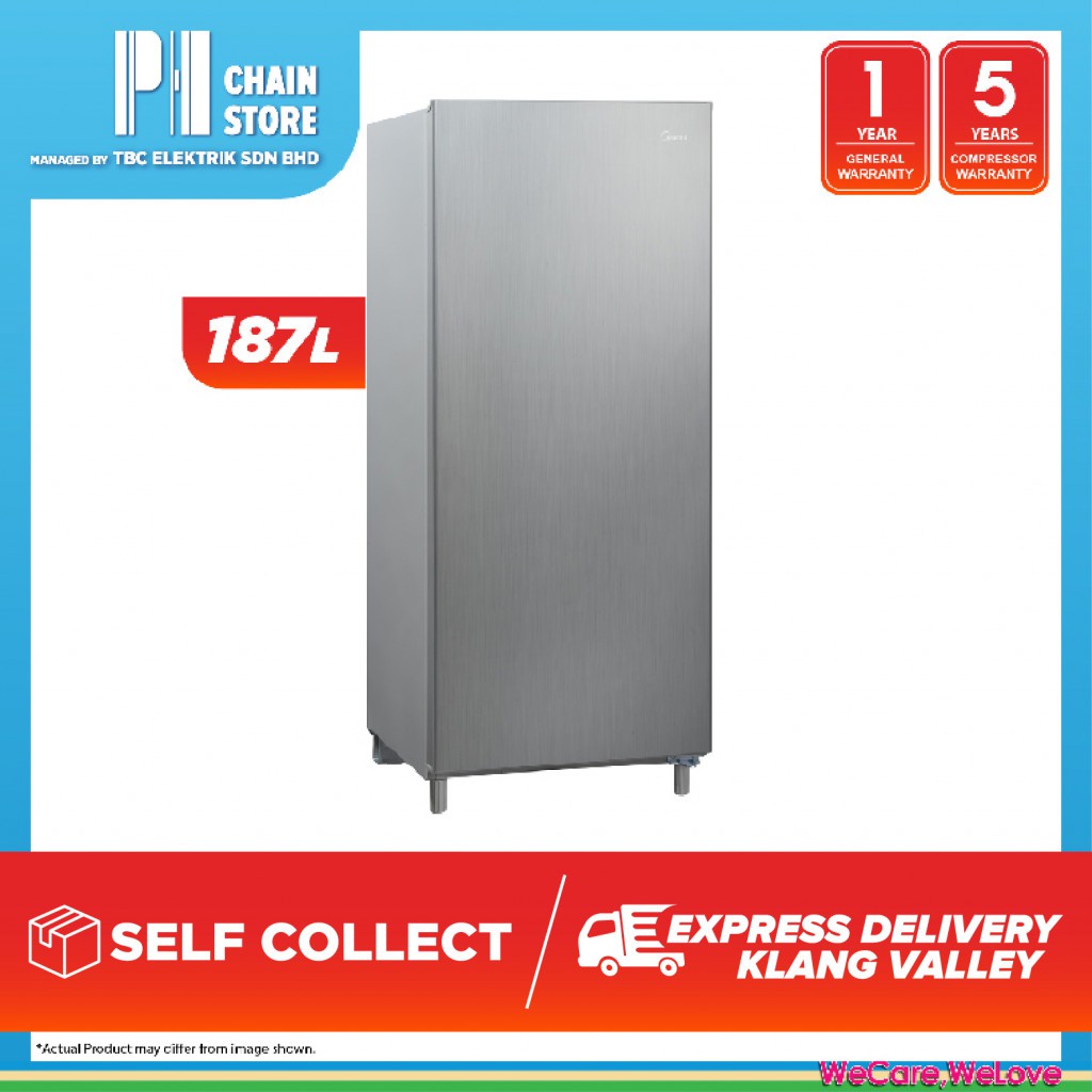 Midea Ms 235 187l 1 Door Fridge Refrigerator Self Collect Express Delivery Klang Valley Shopee Malaysia