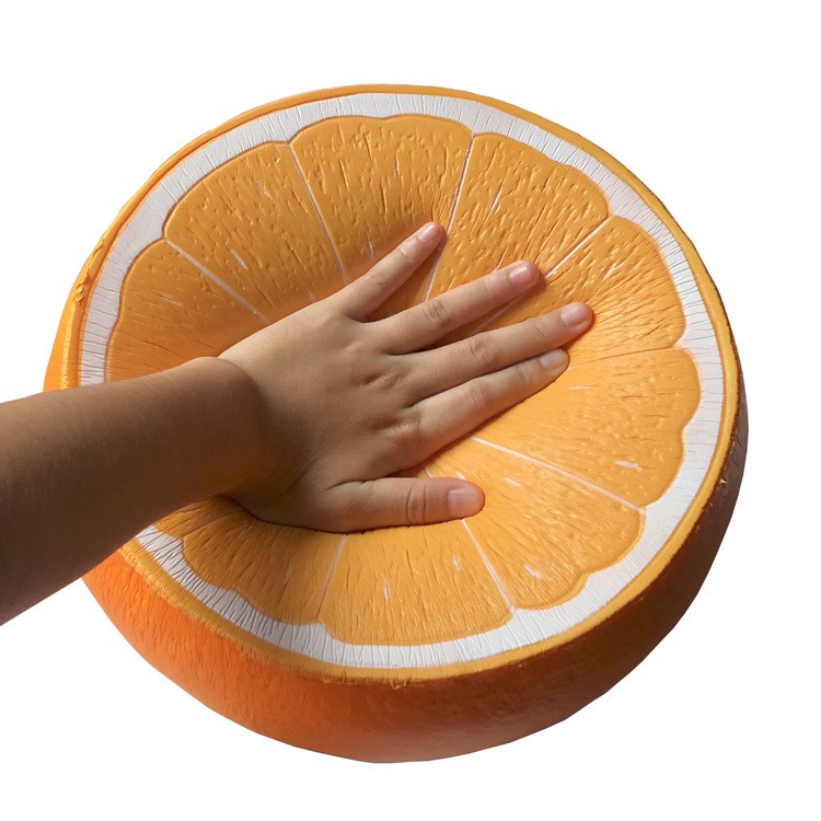 huge orange squishy