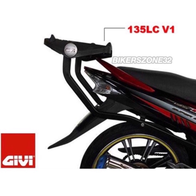 Yamaha Lc135 V1 Givi Monorack J Heavy Duty Shopee Malaysia