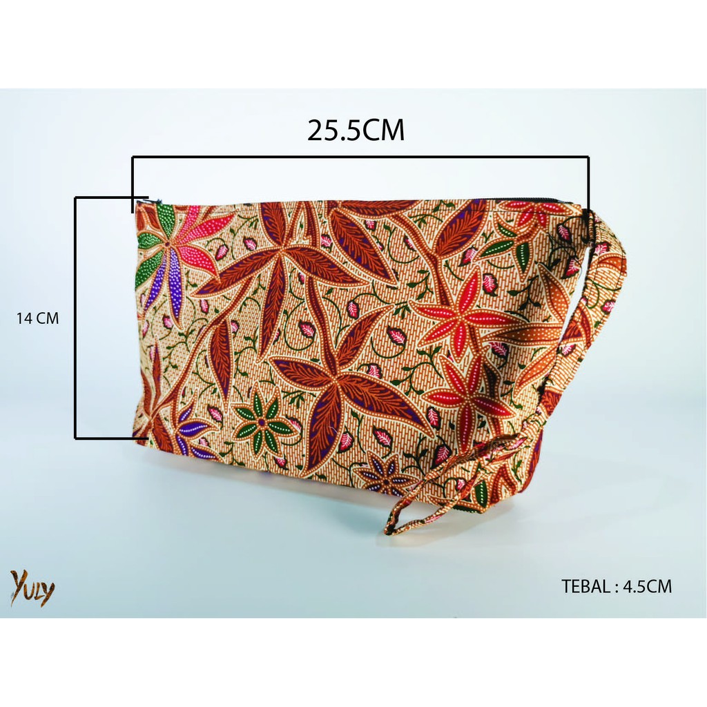 HANDMADE BATIK CLUTCH BAG［C05］Batik clutch, Batik beg , bag 