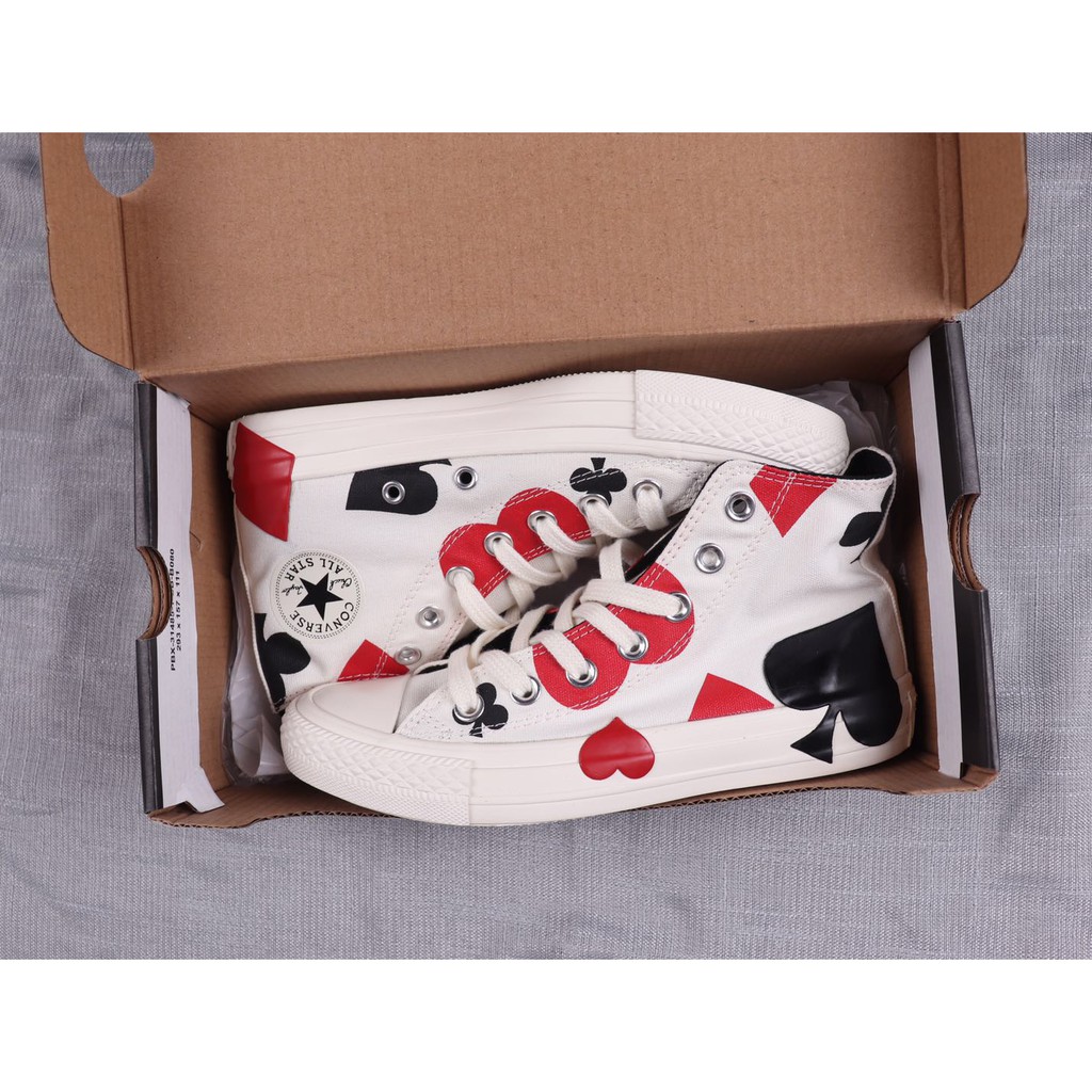 converse hearts high tops