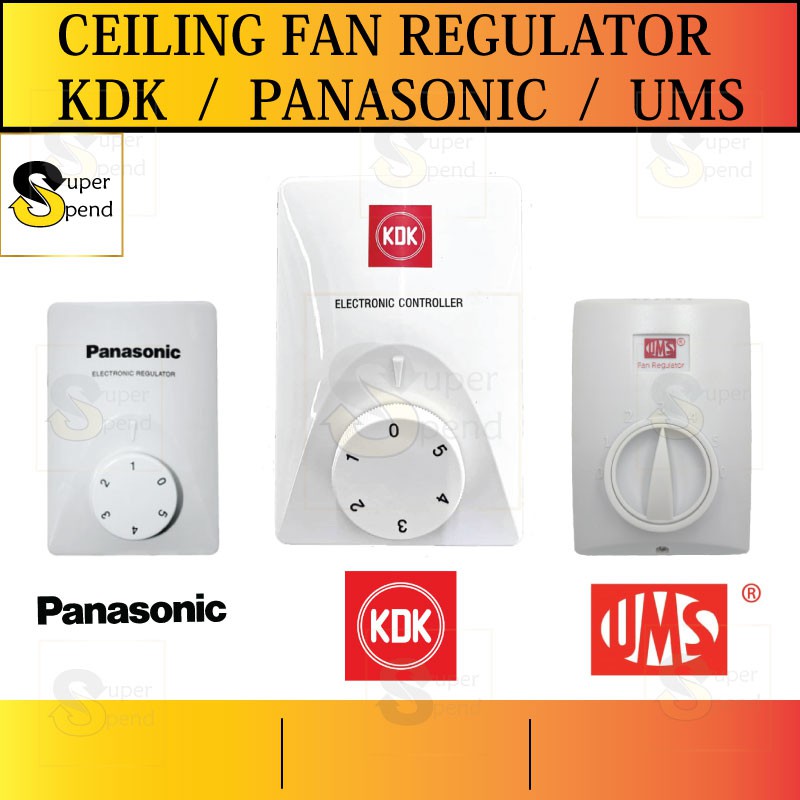 Ceiling Fan Ceiling Fan Regulator Kdk Panasonic Ums Shopee Malaysia