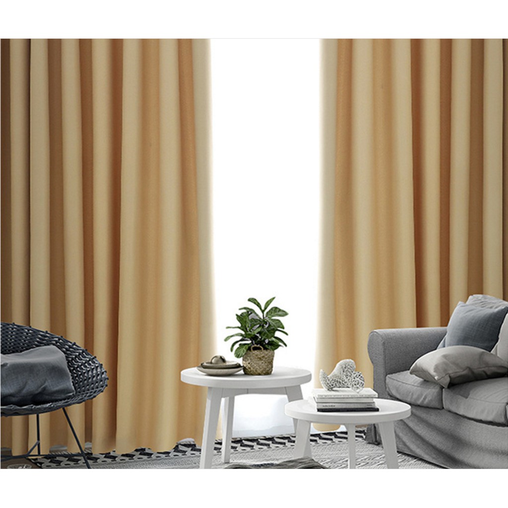 Melin Yellow Blackout Curtains For Living Room Bedroom Window