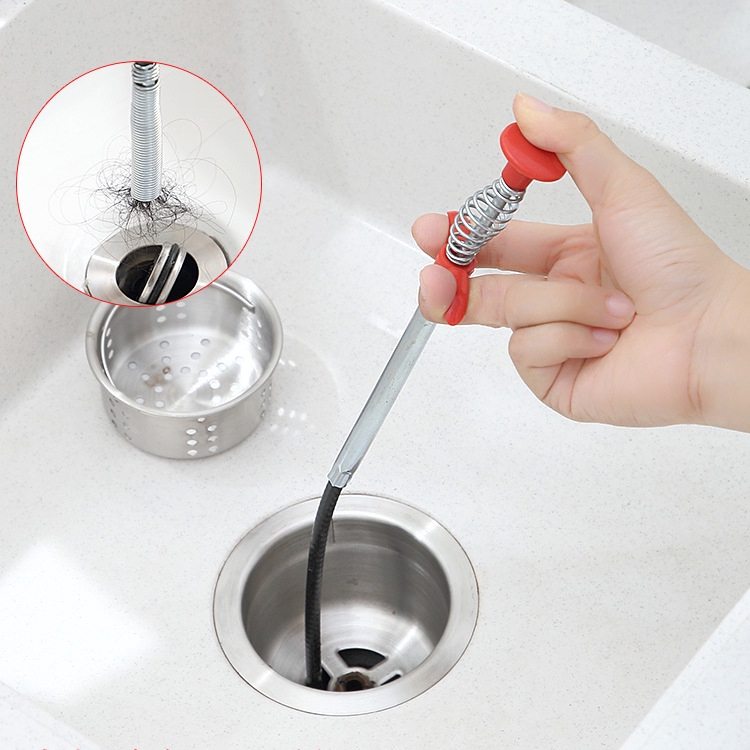 Pipe Dredger Cleaner Clog Remover Drainage for Sink&toliet Kitchen