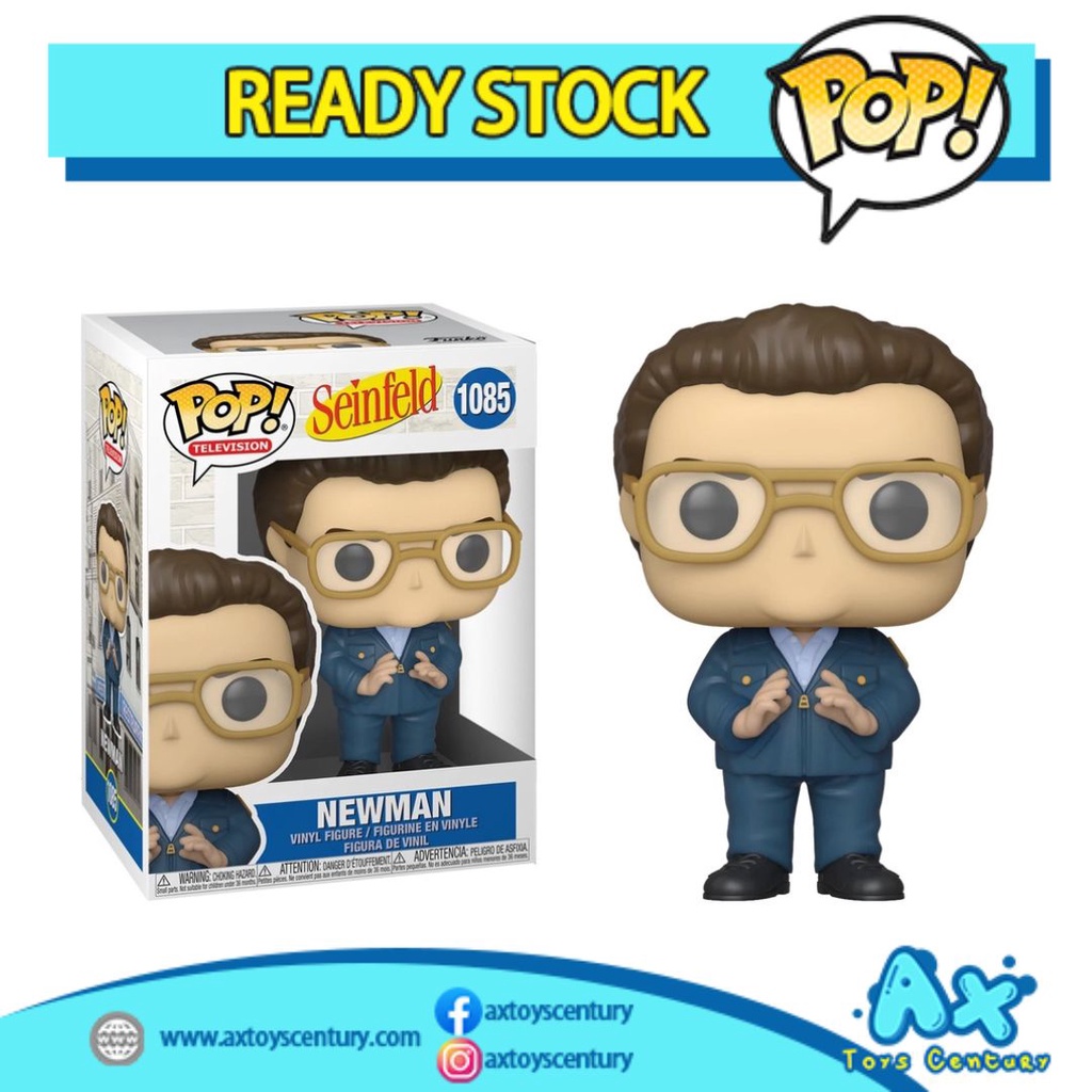 Funko Pop! Television: Seinfeld - Newman #1085 100% Genuine