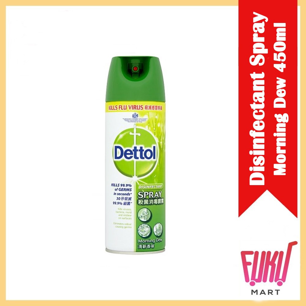 Dettol Disinfectant Spray Morning Dew 450ml Shopee Malaysia