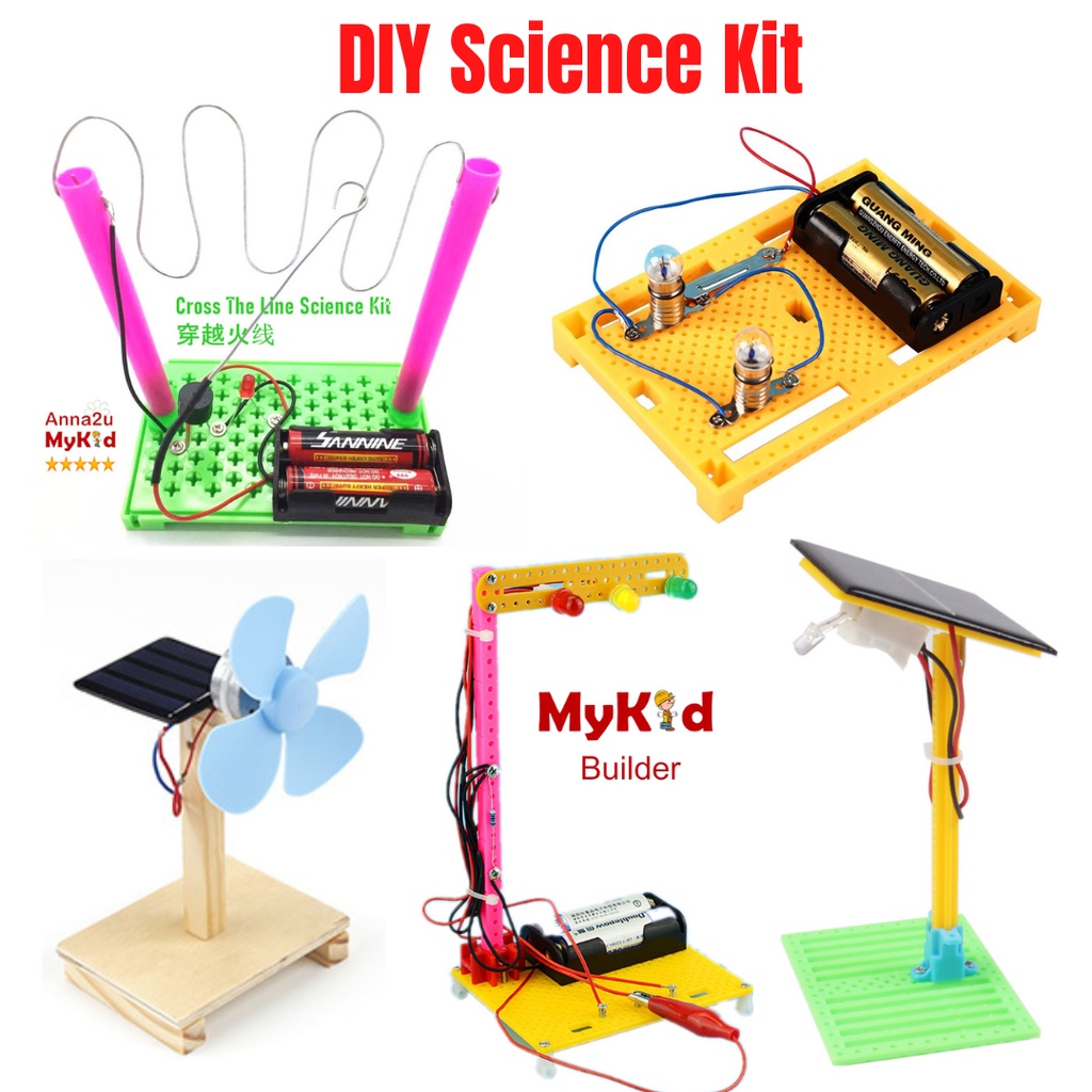 MyKid DIY Science Experiment Kits Electric Circuit STEM Educational Toy ...