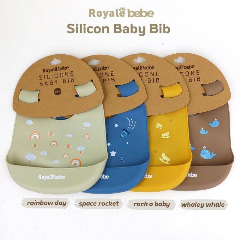 Royale Bebe Silicone Bib Shopee Malaysia