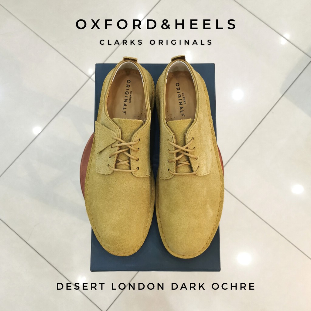 clarks ochre shoes