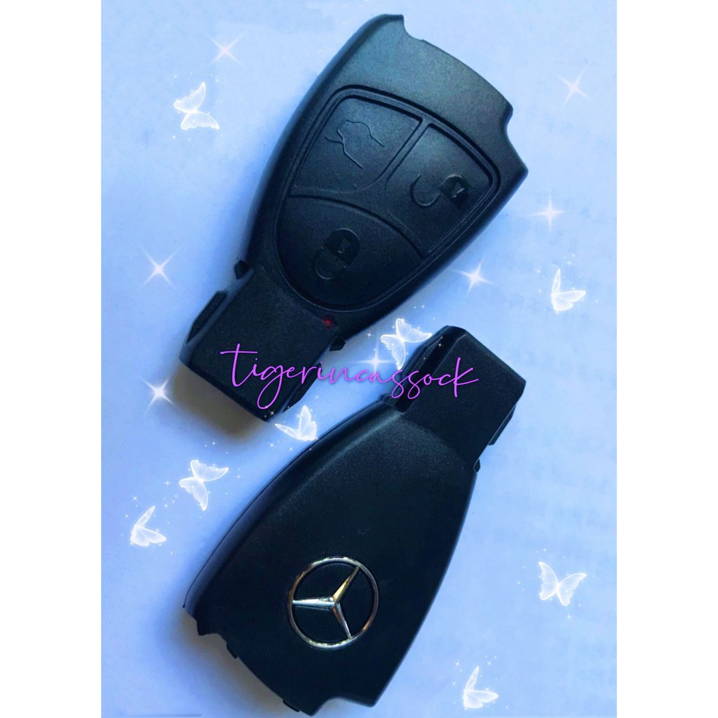Mercedes 3-Button Key Housing Case Cover W168 W202 W203 W208 W210 C E ML S CLK 