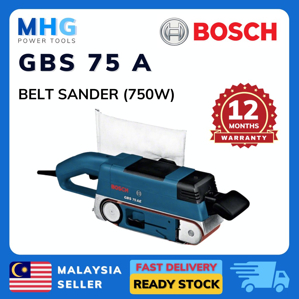 Bosch Gbs 75 A Professional Belt Sander 750w Mhg Powertools Shopee Malaysia