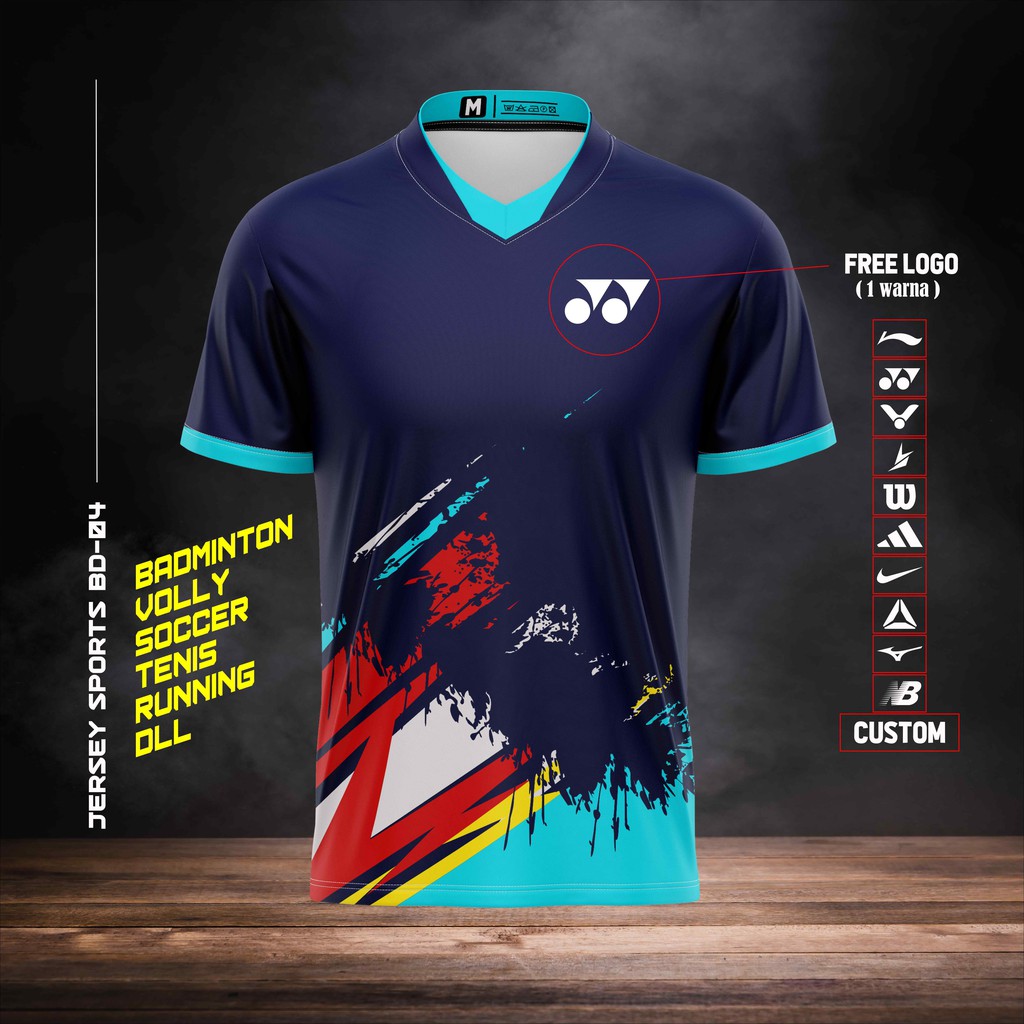 ball badminton jersey