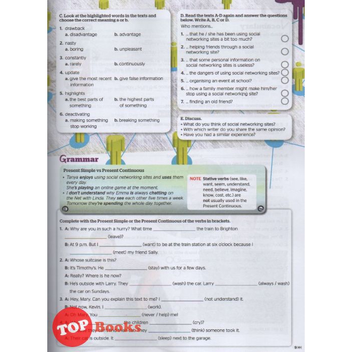 Topbooks Mm Pub Teks Full Blast Plus 4 Student S Book Shopee Malaysia