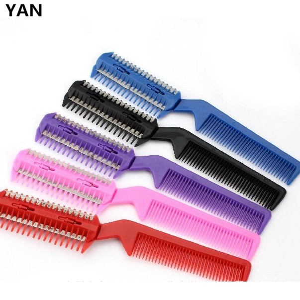 Double Razor Pet Dog Cat Hair Trimmer Comb Grooming Clean Tool Shopee Malaysia