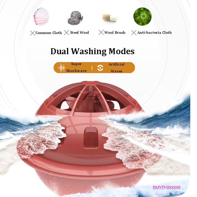 超声波海造浪洗碗机Multi-functional Dishwasher Dish Washing Machine Fruit Vegetable Washer Super Shockwave