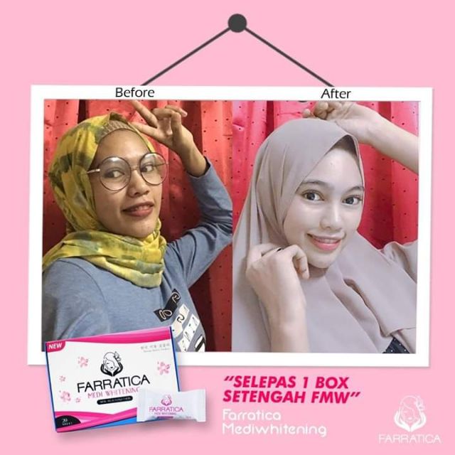 Rm38 Gebu Cerah 1 Badan Farratica Medi Whitening Shopee Malaysia