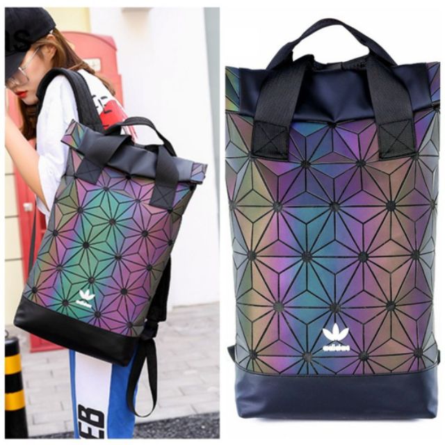 adidas 3d roll top backpack rainbow