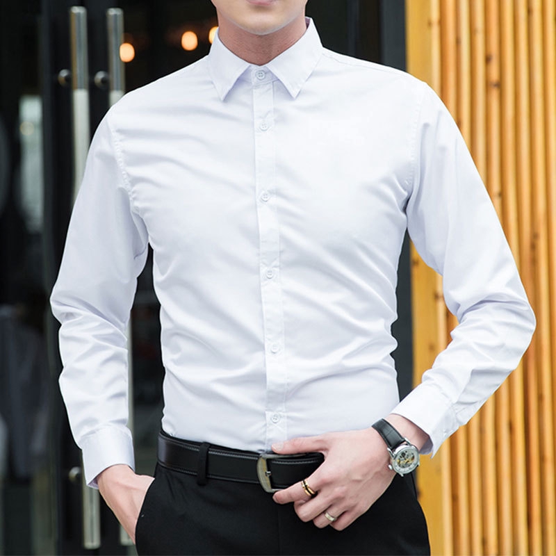 business casual black shirt