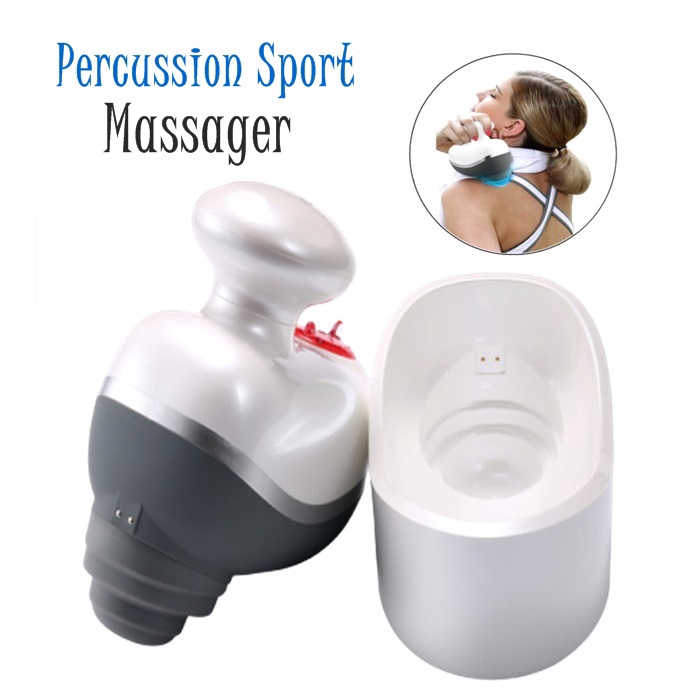 Percussion Sport Body Massager Waterproof Back Neck Massager Cordless Rechargeable