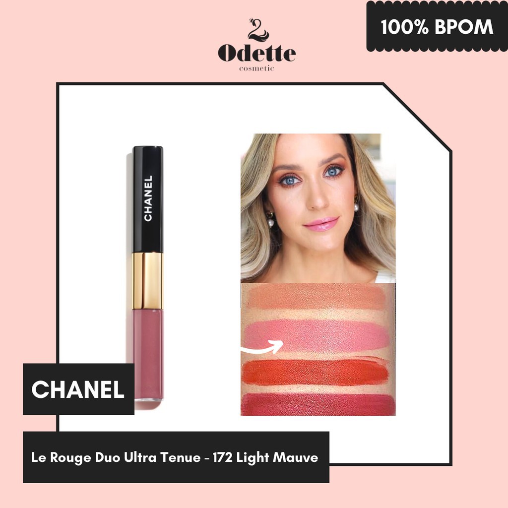 chanel light mauve lip