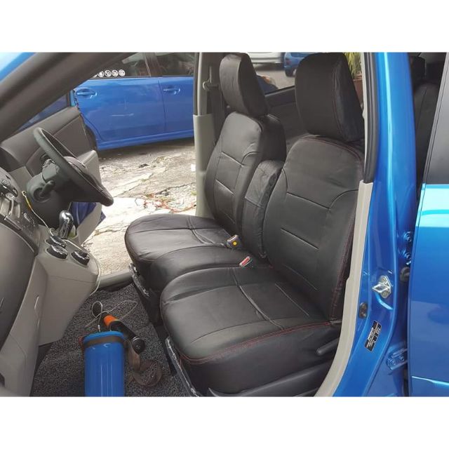 Perodua Alza Seat (2010-2013)Cover semi leather with 