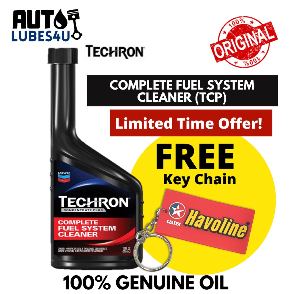 Caltex Techron Concentrate Plus Petrol 355ml (FOC Key Chain) 100 Original Caltex Fuel System