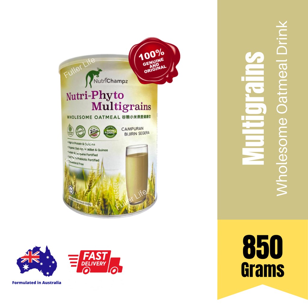 Buy Nutrichampz Nutri Phyto Multigrains 850g Seetracker Malaysia