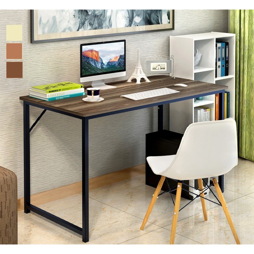 Dj Desk Study Table With Steel Leg 120cm X 55cm 3 Colors