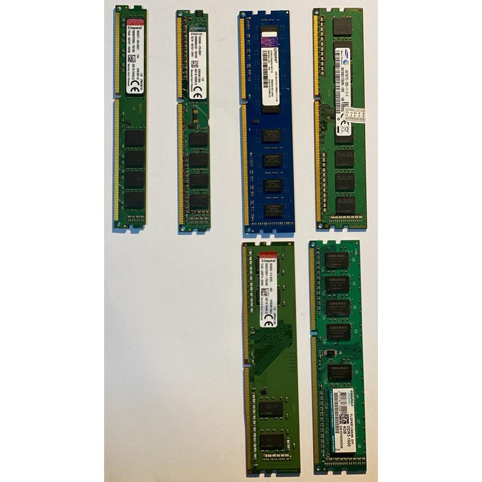 Kingston / Samsung / Kingmax / DDR3 / DDR3L / DDR4 4GB/8GB BUDGET RAM ...