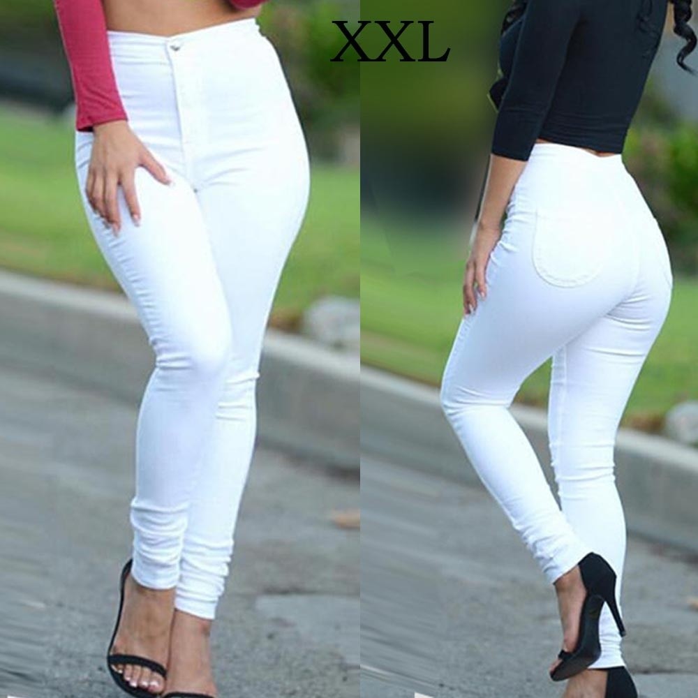 white sexy jeans