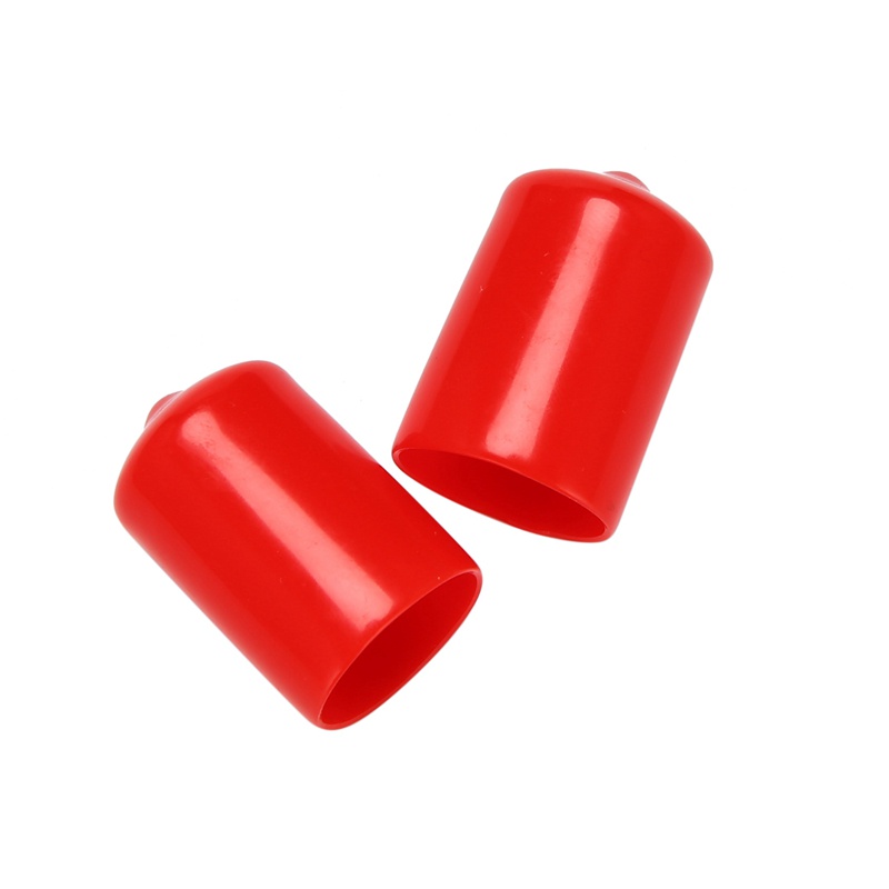 Rubber End Caps ID PVC Round Tube Bolt Cap Cover Screw Thread Protectors