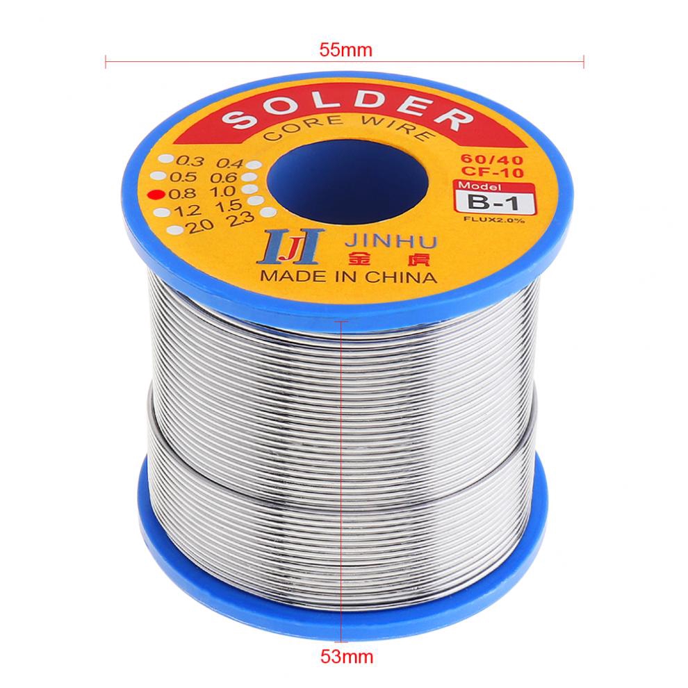 60//40 0.5MM 500g Tin lead Flux 2/% Solder Wire Rosin Core Soldering Welding L