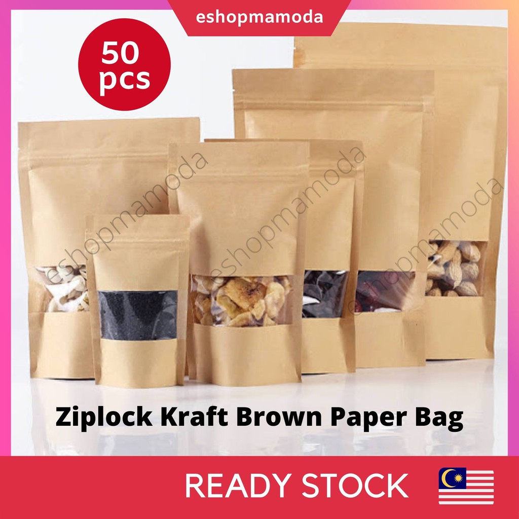 kraft paper ziplock