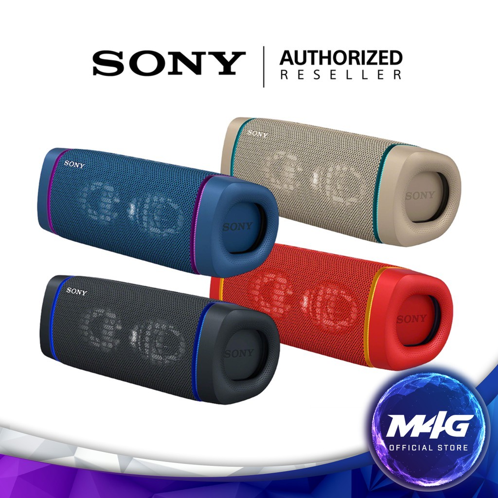 Sony Srs Xb33 Extra Bass Portable Bluetooth Speaker Shopee Malaysia 9424