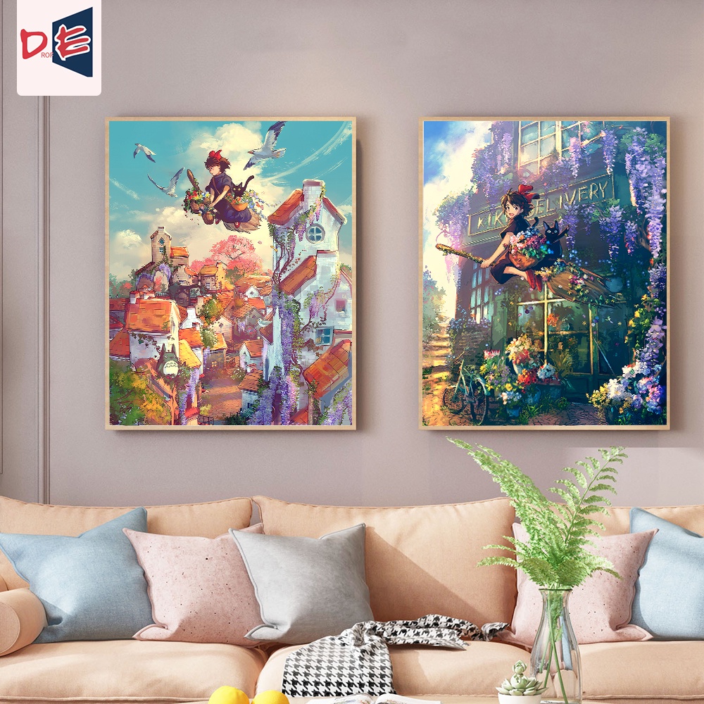 Reliable Quality DROFE【40x50cm/20x30cm】Anime~Abstract~Oil Painting by numbers~Living Decortion~Paint numbers~~Can... - Image 2