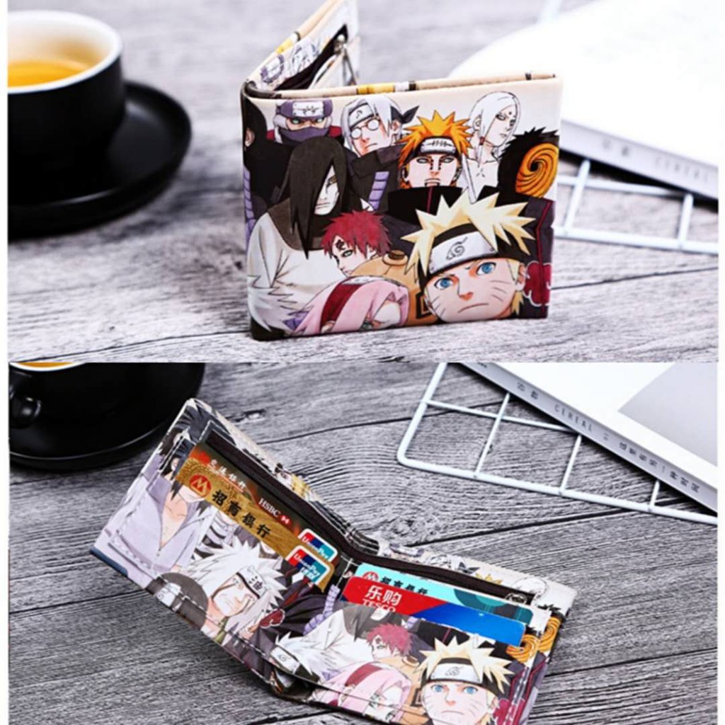 Anime Wallet Naruto Dragon Ball Doraemon Dating Dynamic Sword Art Online Naruto Cartoon Wallet Gift