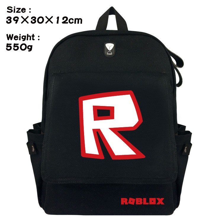 Roblox Backpack Travel Bag Computer Bag Student Bag Canvas Backpack Shopee Malaysia - roblox nike pouch