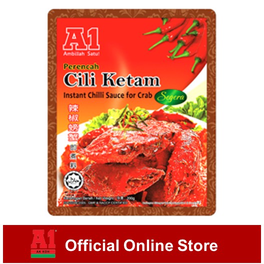 A1 Instant Chilli Sauce for Crab (200g)